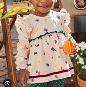 Matilda Jane Ruffle Western Top 12-18‎ Camp Horsing Around Little Country Song